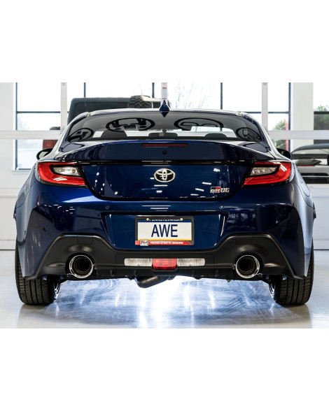 Toyota GT86 / GR86 / Subaru BRZ 12-23 AWE Track Edition Exhaust Chrome Tips Toyota GT86 / GR86 / Subaru BRZ 12-23 AWE Track Edition Exhaust Chrome Tips