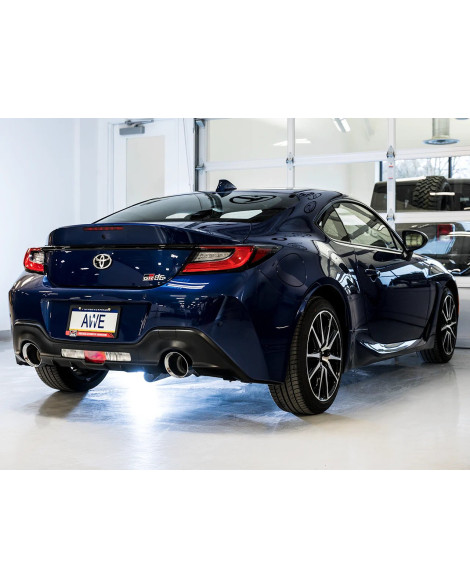 Toyota GT86 / GR86 / Subaru BRZ 12-23 AWE Track Edition Exhaust Chrome Tips Toyota GT86 / GR86 / Subaru BRZ 12-23 AWE Track Edition Exhaust Chrome Tips