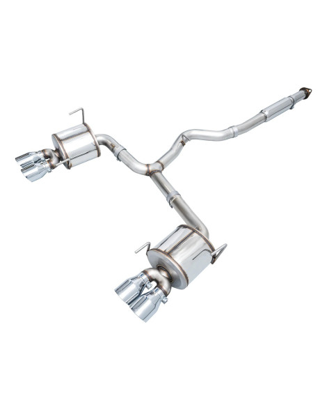 Subaru WRX VB 2022+ AWE Touring Cat-Back Exhaust Chrome Tips 3015-42979