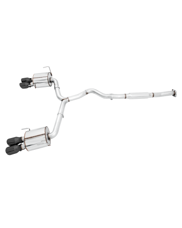 Subaru VA / GV WRX / STI Sedan 11-21 AWE Touring Edition Exhaust Diamond Black Tips (102mm)