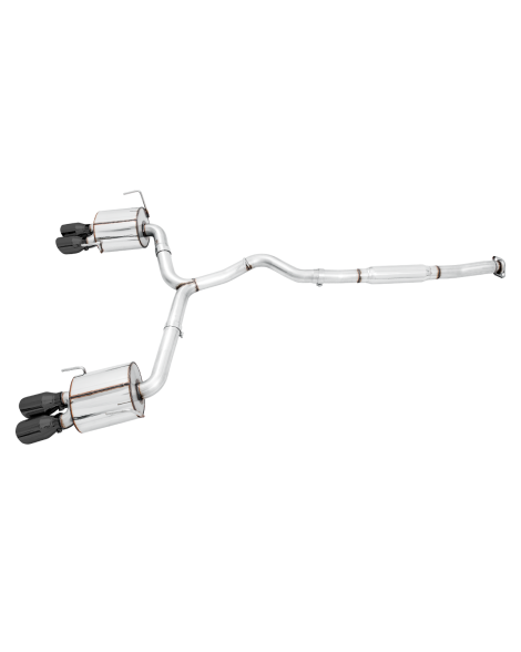 Subaru VA / GV WRX / STI Sedan 11-21 AWE Touring Edition Exhaust Diamond Black Tips (102mm)