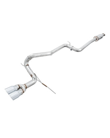 Ford Focus ST MK3 13-18 AWE Track Edition Cat-Back Exhaust Chrome Tips