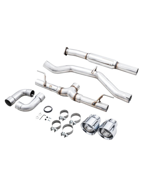 Toyota GT86 / GR86 / Subaru BRZ 12-23 AWE Track Edition Exhaust Chrome Tips Toyota GT86 / GR86 / Subaru BRZ 12-23 AWE Track Edition Exhaust Chrome Tips