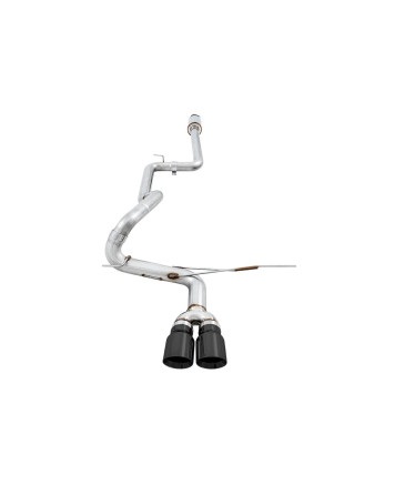 Ford Focus ST MK3 13-18 AWE Track Edition Cat-Back Exhaust Diamond Black Tips