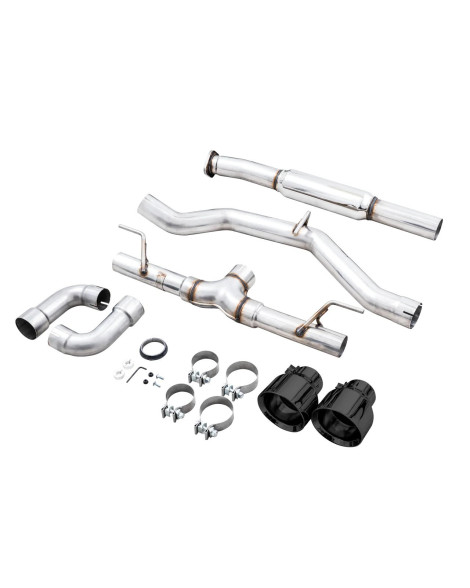 Toyota GT86 / GR86 / Subaru BRZ 12-23 AWE Track Edition Exhaust Diamond Black Tips Toyota GT86 / GR86 / Subaru BRZ 12-23 AWE Track Edition Exhaust Diamond Black Tips