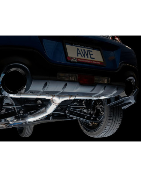 Toyota GT86 / GR86 / Subaru BRZ 12-23 AWE Track Edition Exhaust Diamond Black Tips Toyota GT86 / GR86 / Subaru BRZ 12-23 AWE Track Edition Exhaust Diamond Black Tips
