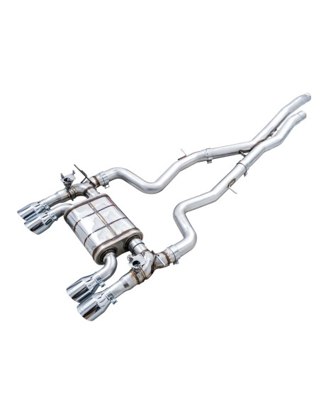 BMW M3 M4 F80 F82 F83 14-18 AWE Gen 2 SwitchPath™ Catback Exhaust Chrome Tips 3025-42070 BMW M3 M4 F80 F82 F83 14-18 AWE Gen 2 SwitchPath™ Catback Exhaust Chrome Tips 3025-42070