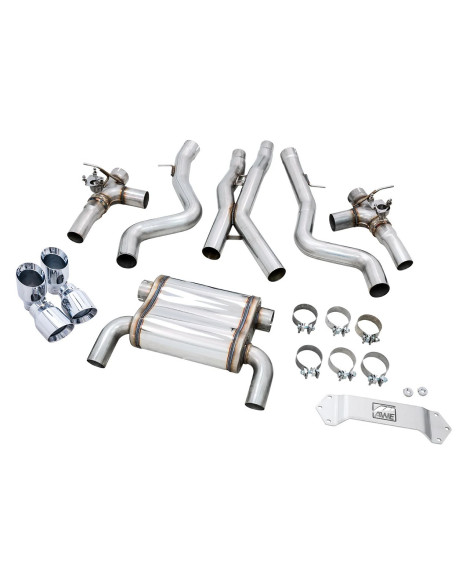 BMW M3 M4 F80 F82 F83 14-18 AWE Gen 2 SwitchPath™ Catback Exhaust Chrome Tips 3025-42070 BMW M3 M4 F80 F82 F83 14-18 AWE Gen 2 SwitchPath™ Catback Exhaust Chrome Tips 3025-42070