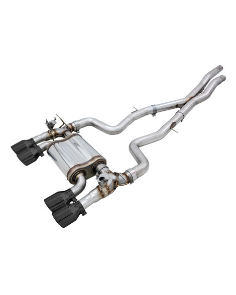BMW M3 M4 F80 F82 F83 14-18 AWE Gen 2 SwitchPath™ Catback Exhaust Diamond Black Tips 3025-43074 BMW M3 M4 F80 F82 F83 14-18 AWE Gen 2 SwitchPath™ Catback Exhaust Diamond Black Tips 3025-43074