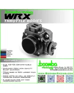 Subaru WRX 02-05 Drive By Cable Boomba Racing 75mm DBC Throttle Body Black Subaru WRX 02-05 Drive By Cable Boomba Racing 75mm DBC Throttle Body Black