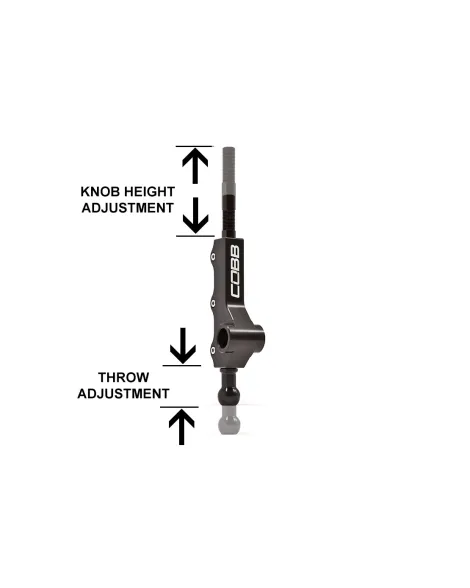 Subaru 5-Speed COBB Tuning Tall Double Adjustable Short Throw Shifter - Wide Barrel Subaru 5-Speed COBB Tuning Tall Double Adjustable Short Throw Shifter - Wide Barrel