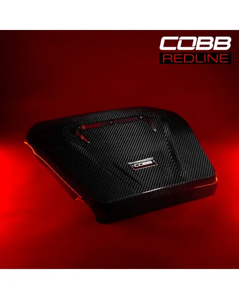 Audi A3/S3 8V 15-20 / VW Golf MK7/MK7.5/MK8 GTI/R COBB Tuning Redline Carbon Fiber Engine Cover Audi A3/S3 8V 15-20 / VW Golf MK7/MK7.5/MK8 GTI/R COBB Tuning Redline Carbon Fiber Engine Cover