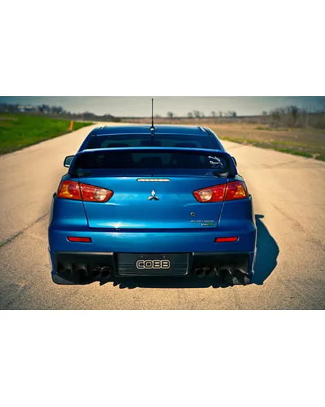 Mitsubishi EVO X 08-15 COBB Tuning SS 3" Quad-Tip Cat-Back Exhaust Mitsubishi EVO X 08-15 COBB Tuning SS 3" Quad-Tip Cat-Back Exhaust
