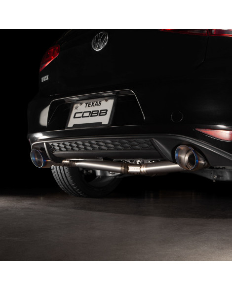 Volkswagen Golf GTI MK7 14-17 COBB Tuning Titanium Cat-Back Exhaust Volkswagen Golf GTI MK7 14-17 COBB Tuning Titanium Cat-Back Exhaust