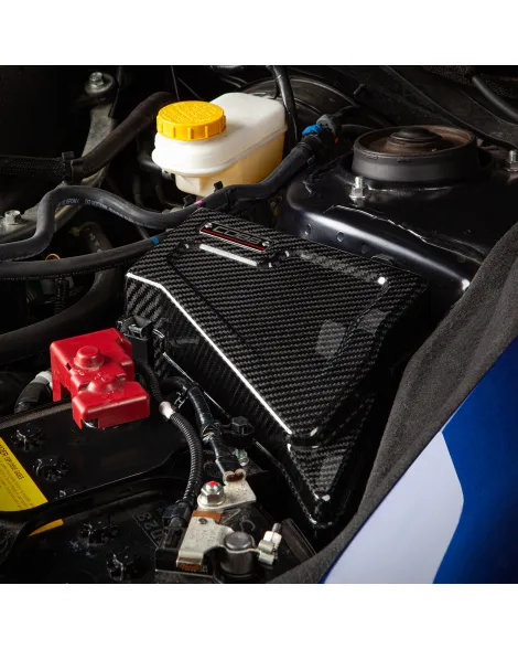 Subaru WRX 08-21 / STI 08-21 COBB Tuning Redline Carbon Fiber Fuse Cover Subaru WRX 08-21 / STI 08-21 COBB Tuning Redline Carbon Fiber Fuse Cover