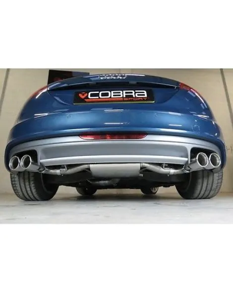 Audi TT 1.8 & 2.0 TFSI (Mk2) (2WD) Quad Exit T/P's 07-11 Cobra Sport Cat Back System Audi TT 1.8 & 2.0 TFSI (Mk2) (2WD) Quad Exit T/P's 07-11 Cobra Sport Cat Back System