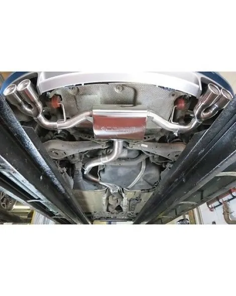 Audi TT 1.8 & 2.0 TFSI (Mk2) (2WD) Quad Exit T/P's 07-11 Cobra Sport Cat Back System Audi TT 1.8 & 2.0 TFSI (Mk2) (2WD) Quad Exit T/P's 07-11 Cobra Sport Cat Back System