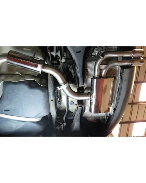Audi A3 (8P) 2.0 TDI 2WD 140PS (3 Door) 03-12 Cobra Cat Back System (Twin Tailpipes) - Non DPF model Audi A3 (8P) 2.0 TDI 2WD 140PS (3 Door) 03-12 Cobra Cat Back System (Twin Tailpipes) - Non DPF model
