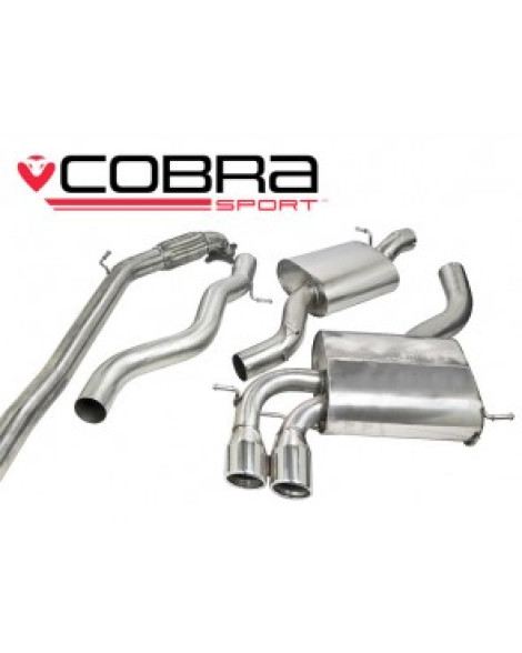 Audi S3 (8P) (3 door) Quattro 06-12 Cobra Turbo Back Package with De-Cat (Resonated) Audi S3 (8P) (3 door) Quattro 06-12 Cobra Turbo Back Package with De-Cat (Resonated)