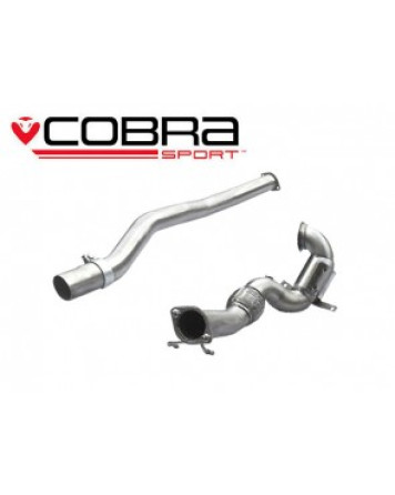 Audi S3 (8V) (3 door) Quattro 13-17 Cobra Sport Front Pipe / Sports Cat