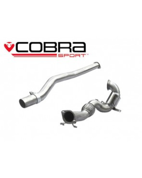 Audi S3 (8V) (3 door) Quattro 13-17 Cobra Sport Front Pipe / Sports Cat Audi S3 (8V) (3 door) Quattro 13-17 Cobra Sport Front Pipe / Sports Cat
