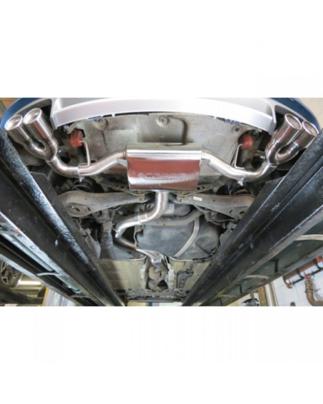 Audi TT 1.8 & 2.0 TFSI(Mk2) (2WD) Quad Exit T/P's 07-11 Cobra Sport Turbo Back Package with De-Cat Audi TT 1.8 & 2.0 TFSI(Mk2) (2WD) Quad Exit T/P's 07-11 Cobra Sport Turbo Back Package with De-Cat
