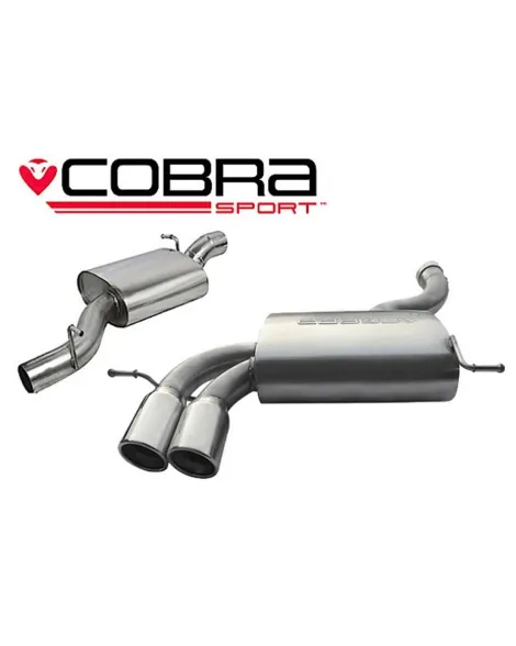 Audi A3 (8P) 2.0 TFSI Quattro (3 Door) 04-12 Cobra Cat Back System (Resonated) Audi A3 (8P) 2.0 TFSI Quattro (3 Door) 04-12 Cobra Cat Back System (Resonated)