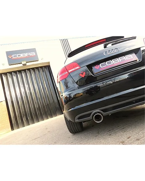Audi A3 (8P) 2.0 TDI 2WD (3 Door) 08-12 Cobra Cat Back System (Single Tailpipe) Audi A3 (8P) 2.0 TDI 2WD (3 Door) 08-12 Cobra Cat Back System (Single Tailpipe)