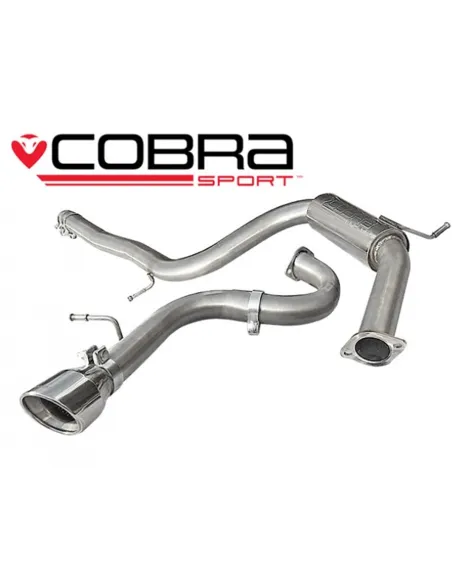 Audi A3 (8P) 2.0 TDI 2WD (3 Door) 08-12 Cobra Cat Back System (Single Tailpipe) Audi A3 (8P) 2.0 TDI 2WD (3 Door) 08-12 Cobra Cat Back System (Single Tailpipe)