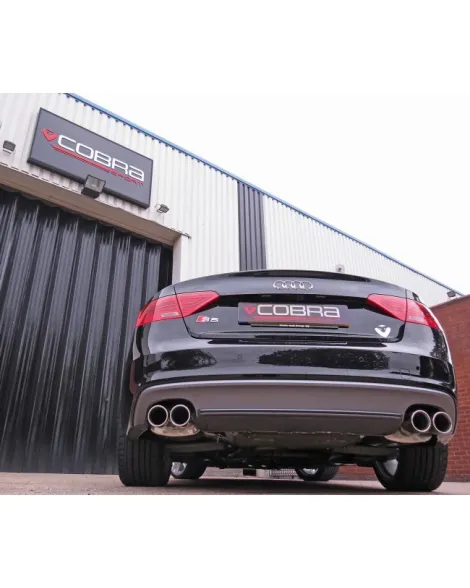 Audi S5 (B8 & 8.5) 3.0 TFSI Coupe 09-16 Cobra Cat Back System (Resonated) Audi S5 (B8 & 8.5) 3.0 TFSI Coupe 09-16 Cobra Cat Back System (Resonated)