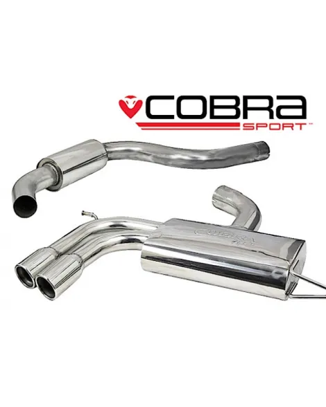 Audi A3 (8P) 2.0 TFSI 2WD (3 Door) 04-12 Cobra Cat Back System Resonated Audi A3 (8P) 2.0 TFSI 2WD (3 Door) 04-12 Cobra Cat Back System Resonated