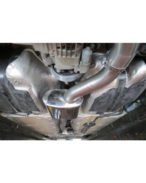 Audi S3 (8P) (3 door) Quattro 06-12 Cobra Turbo Back Package with Sports Cat (Non-Resonated)