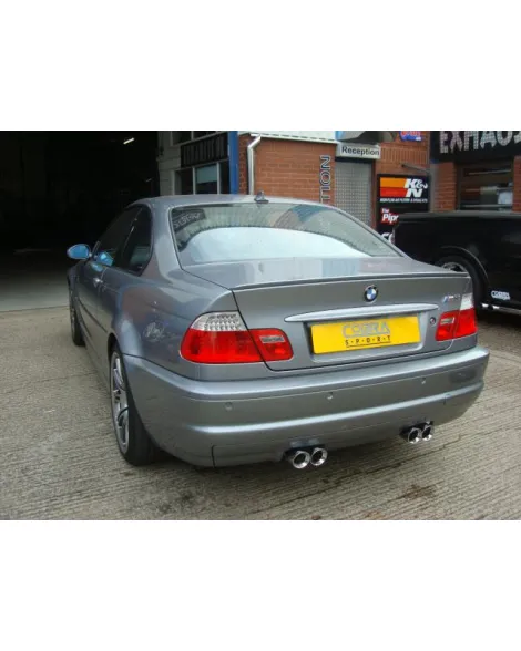 BMW 320i (E46) 98-06 Cobra Exhaust Rear Box (Single Pipe Application) BMW 320i (E46) 98-06 Cobra Exhaust Rear Box (Single Pipe Application)