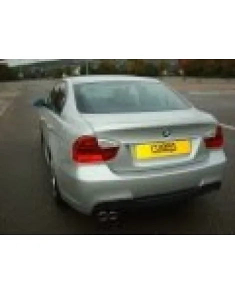 BMW 318D/320D Diesel (E91) Estate 07-11 Twin Exit Rear Box (Fits all Bumpers)