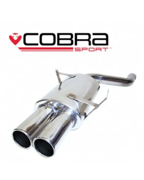 BMW 320i (E46) 98-06 Cobra Exhaust Rear Box (Single Pipe Application) BMW 320i (E46) 98-06 Cobra Exhaust Rear Box (Single Pipe Application)