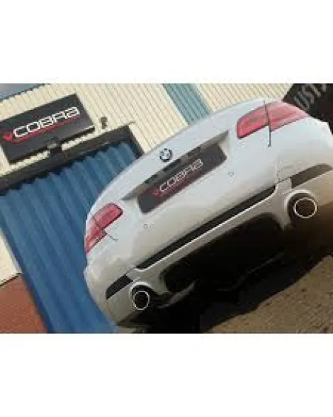 BMW 318D/320D Diesel (E91) Estate 07-11 Coupe Cobra Dual Exit Rear Box Section (Fits M-Sport BMW 335 panel)