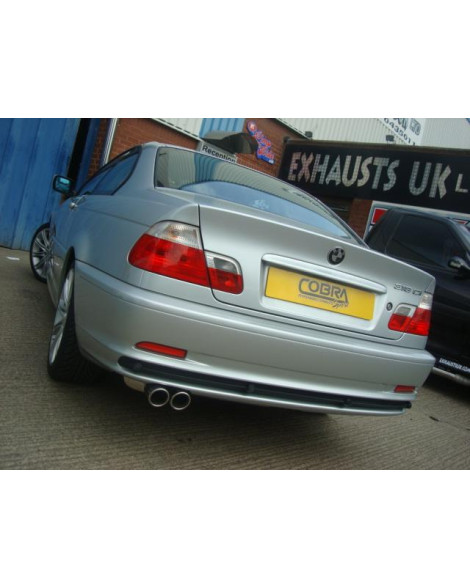 BMW 323 (E46) 98-06 Cobra Rear Box (Single Inlet Pipe Application Only) BMW 323 (E46) 98-06 Cobra Rear Box (Single Inlet Pipe Application Only)
