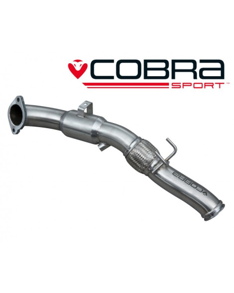 Ford Focus RS (Mk3) 15+ Cobra Sports Cat Front Pipe to Standard Fit Ford Focus RS (Mk3) 15+ Cobra Sports Cat Front Pipe to Standard Fit
