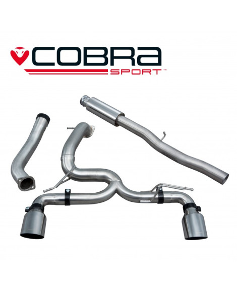 Ford Focus RS (Mk3) 15+ Cobra Cat Back System (Venom) (Non Valved) Ford Focus RS (Mk3) 15+ Cobra Cat Back System (Venom) (Non Valved)