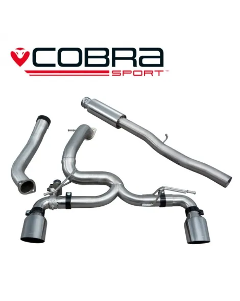 Ford Focus RS (Mk3) 15+ Cobra Cat Back System (Venom) (Valved) Ford Focus RS (Mk3) 15+ Cobra Cat Back System (Venom) (Valved)