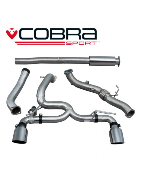 Ford Focus RS (Mk3) 15+ Cobra Turbo Back Package (with De/Cat) Venom (Valved) Ford Focus RS (Mk3) 15+ Cobra Turbo Back Package (with De/Cat) Venom (Valved)