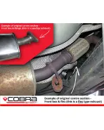Ford Fiesta Mk7 1.2/ 1.4/ 1.6 08-14 Cobra Cat Back Exhaust System (Flex Type) Ford Fiesta Mk7 1.2/ 1.4/ 1.6 08-14 Cobra Cat Back Exhaust System (Flex Type)