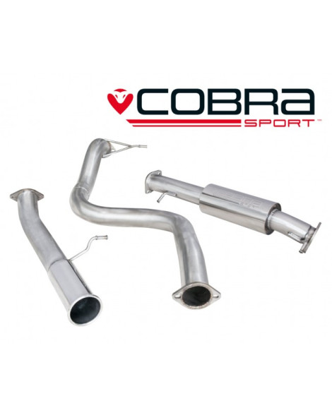Ford Fiesta Mk7 ST180 & ST200 13+ Cobra 3" Single Tailpipe Cat Back System (Venom Range) Ford Fiesta Mk7 ST180 & ST200 13+ Cobra 3" Single Tailpipe Cat Back System (Venom Range)