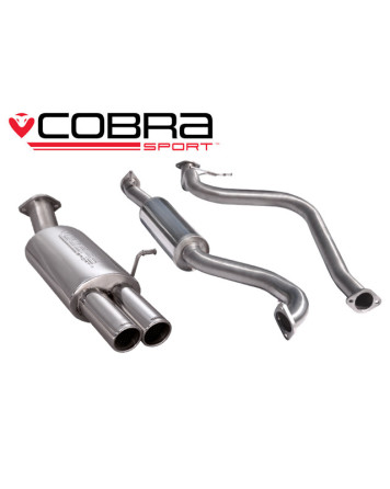 Ford Fiesta MK7 1.0T Ecoboost (Zetec) 13+ Cat Back System (Resonated)