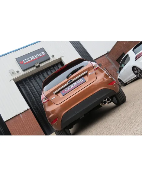 Ford Fiesta MK7 1.0T Ecoboost (Zetec) 13+ Cobra Cat Back System (Non-Resonated) Ford Fiesta MK7 1.0T Ecoboost (Zetec) 13+ Cobra Cat Back System (Non-Resonated)