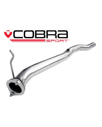 Ford Fiesta Mk6 ST 150 05-07 Cobra Exhaust De-Cat Pipe