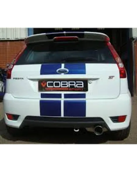 Ford Fiesta Mk6 ST 150 05-07 Cobra Cat Back Exhaust System (Resonated) Ford Fiesta Mk6 ST 150 05-07 Cobra Cat Back Exhaust System (Resonated)