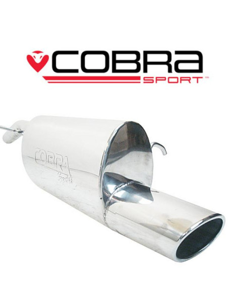 Ford Fiesta Mk6 Zetec 02-07 Cobra Rear Box Ford Fiesta Mk6 Zetec 02-07 Cobra Rear Box