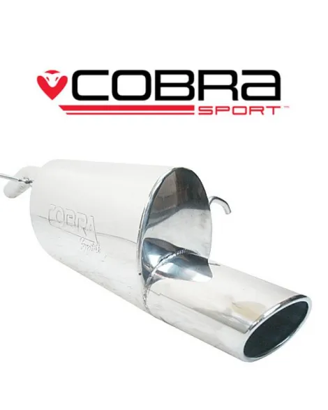 Ford Fiesta Mk6 Zetec 02-07 Cobra Rear Box Ford Fiesta Mk6 Zetec 02-07 Cobra Rear Box