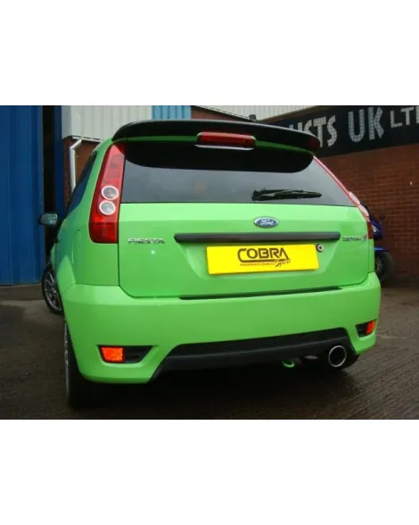 Ford Fiesta Mk6 (Zetec S) 02-07 Cobra Sport Cat Back System (Non-Resonated) (Only fits ST panel) Ford Fiesta Mk6 (Zetec S) 02-07 Cobra Sport Cat Back System (Non-Resonated) (Only fits ST panel)